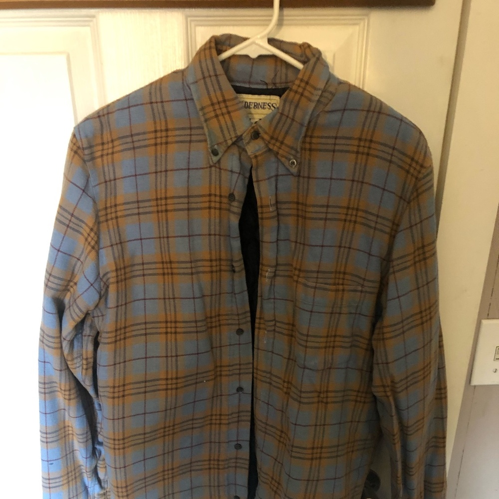 VTG 90s Wilderness Quilted Plaid Lined Flannel Jacket
